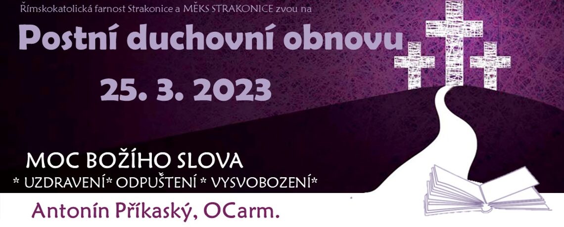 Postní duchovní obnova