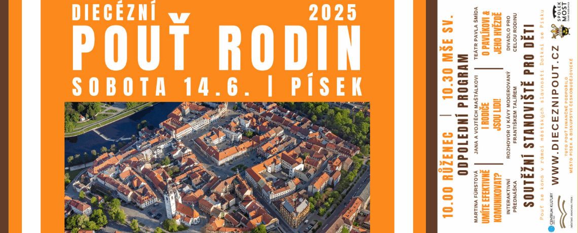 Diecézní pouť rodin – Písek
