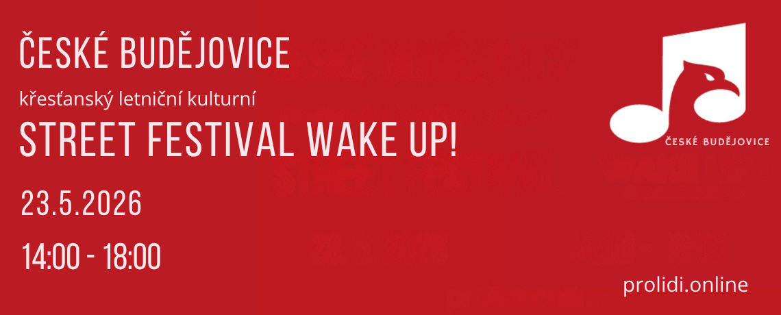 Wake up – festival křesťanské hudby – České Budějovice