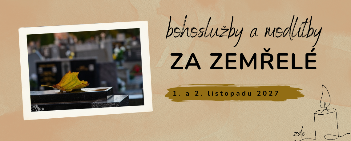 Bohoslužby a modlitby za zemřelé ve Strakonicích 2026